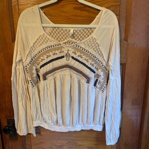 Free People Long Sleeve Shirt